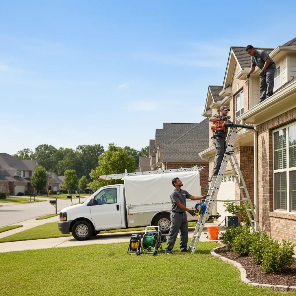 Home Gutter Service in Cherryville, NC near me